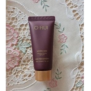 Kem dưỡng chống nhăn vùng mắt Ohui tím Age Recovery tuýp 20ml tách set