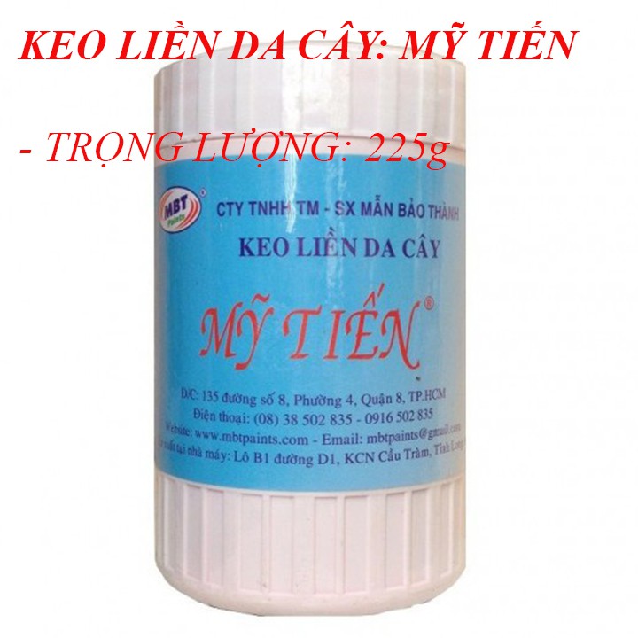 keo liền sẹo cho cây Mỹ Tiến loại 225g giúp bảo vệ vết cắt sau khi ghép cây, cắt, tỉa cành