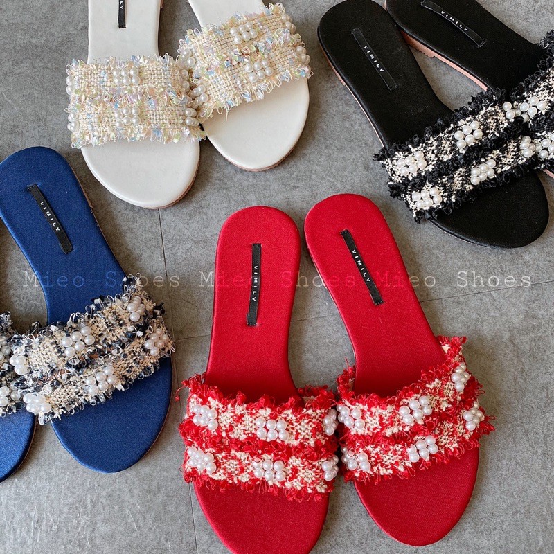 DÉP LỤA QUAI NGỌC ( MIEO SHOES D945 D946 D947 D948 D950 )