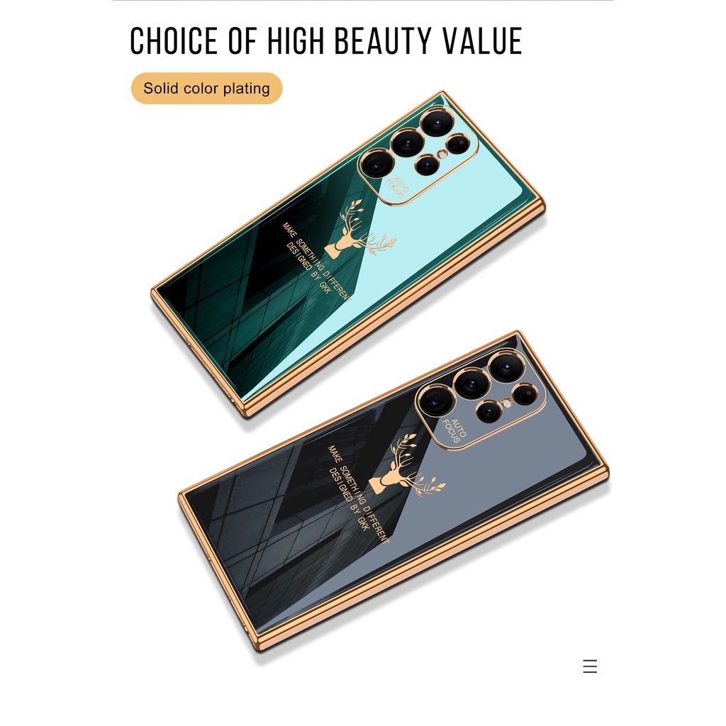 Ốp Lưng Mềm Bảo Vệ Cao Cấp Cho Samsung Galaxy S22 Ultra S22 Plus