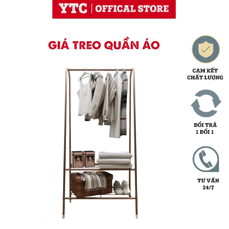 Giá treo quần áo chữ A khung kim loại Nhập Khẩu 2019- KCA01