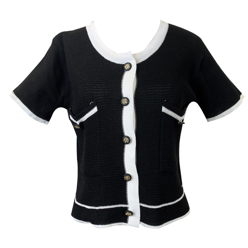 Áo Thun Ngắn Tay Cổ Chữ V Họa Tiết Sọc Ngang Mẫu 2021 Thời Trang Dành Cho Nữ | BigBuy360 - bigbuy360.vn