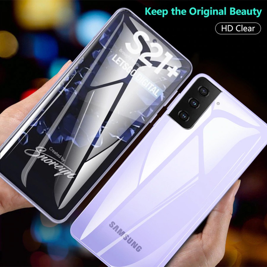 Dán full màn hình và mặt lưng Samsung S21 Plus, S21 Ultra, S21 dán đẹp như không dán, chống trầy xước va đập cực tốt