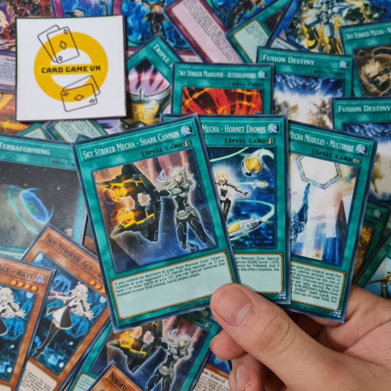 Bài YuGiOh - Bộ 54 lá bài Sky Striker - Sky Striker Deck - Card Game VN