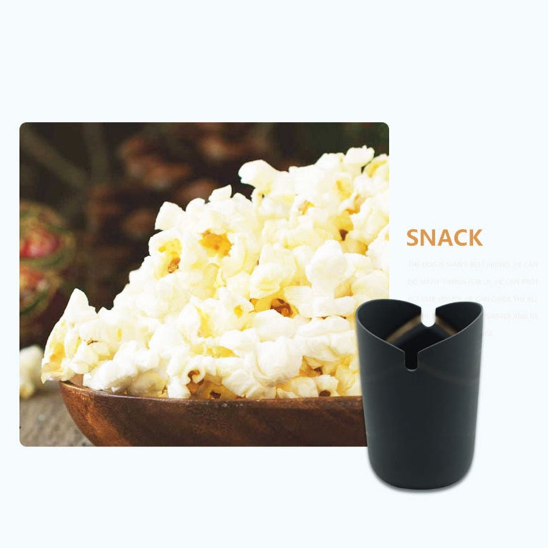 AOTO Foldable Household Microwave Popcorn Popper Bucket DIY Maker Silicone Bowl Reusable Container Kitchen Cooking Tool