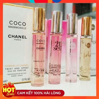 Nước Hoa mini Nam Nũ Cao Cấp 20ml Hương Thơm Quyến Rũ