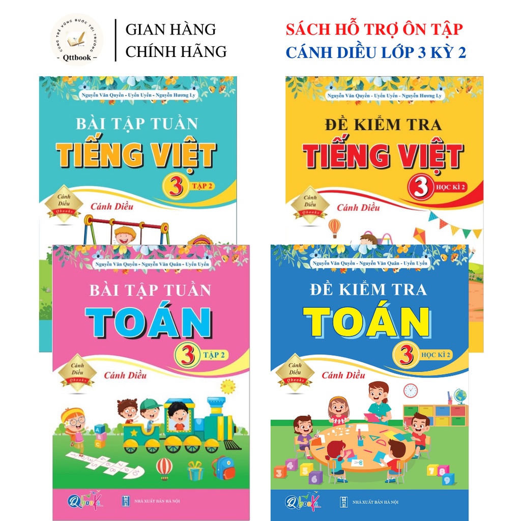 Sách -  - : bài tập tuần và đề kiểm tra toán , tiếng việt 3 học kì 2