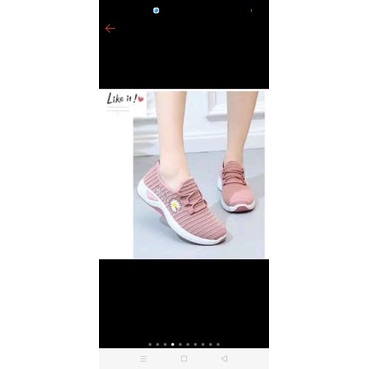 Giày nữ chữ M Xuxi vải lưới thoáng khí cho hè 2021