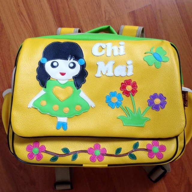 Balo theo yêu cầu! In tên của Bé và Sđt của người thân!