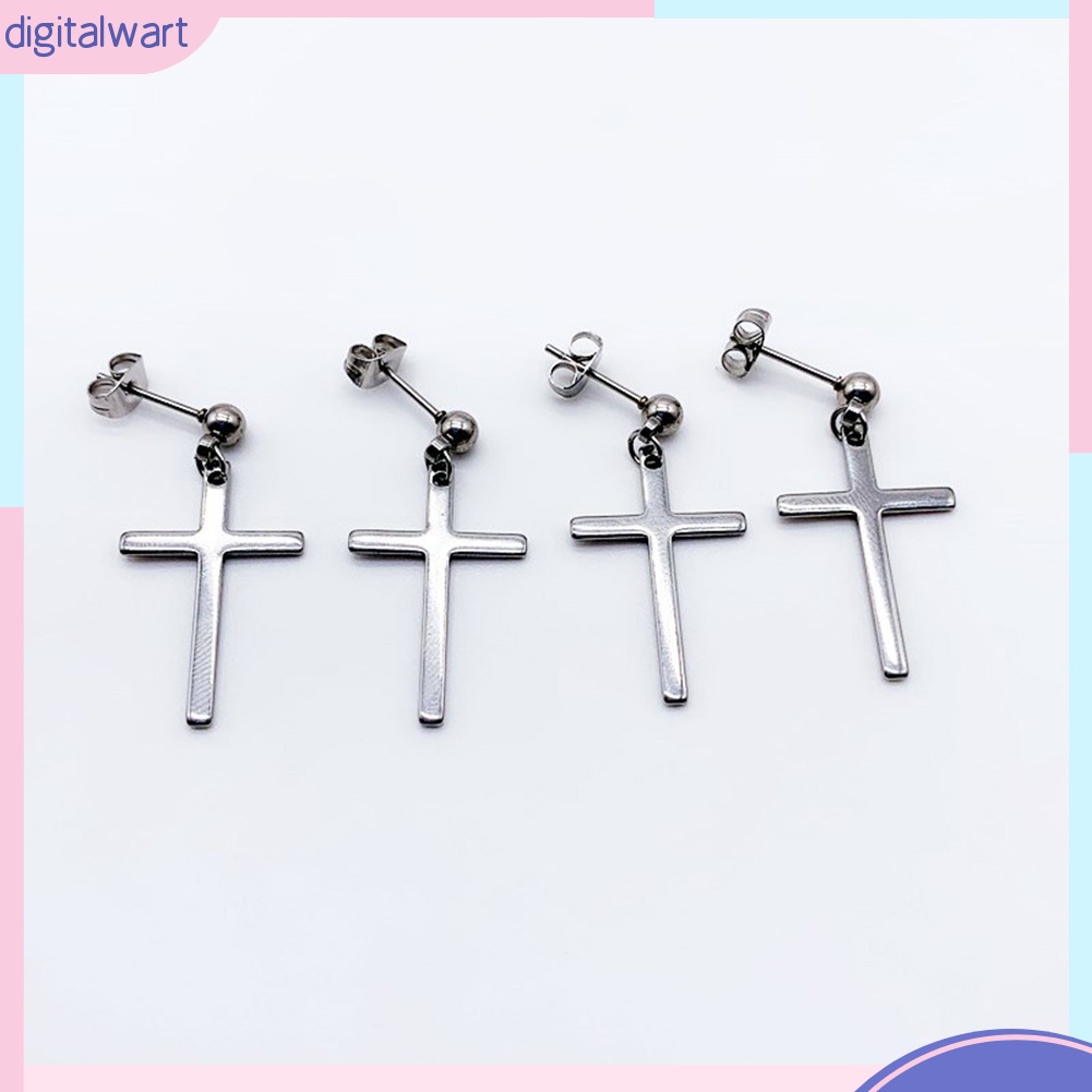1 Khuyên Tai Hình Thánh Giá Cá Tính