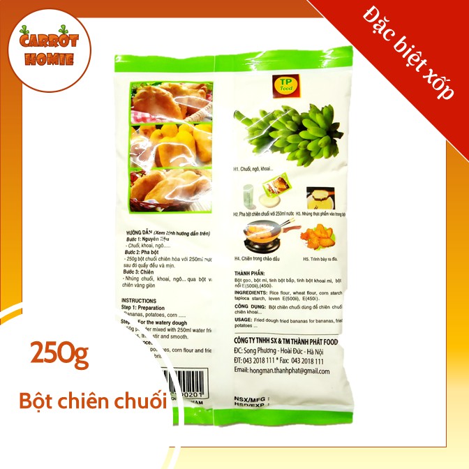 Bột chiên chuối 250g