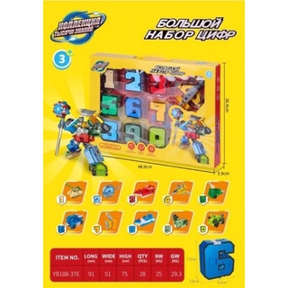 Bộ lắp ráp robot biến hình từ số sz đại( ib để chọn số lẻ)