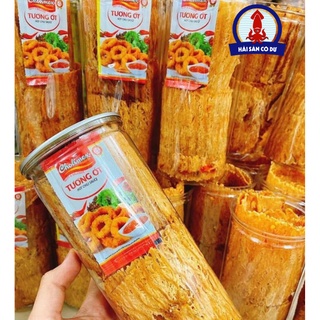 mực cán mỏng tẩm gia vị