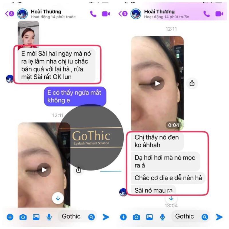 Serum Dưỡng Mi Gothic_ Dưỡng Mi Mày Dài Và Dày Tự Nhiên