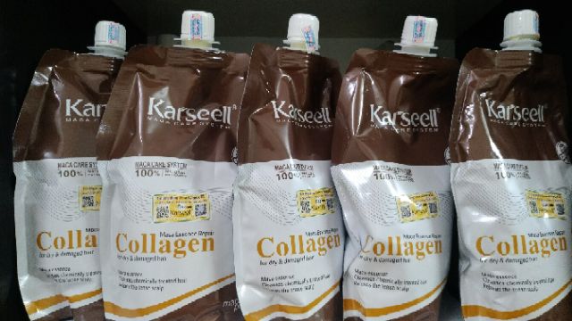 KEM HẤP TÓC KARSEELL MACA COLLAGEN CHÍNH HÃNG SIÊU MƯỢT 500ML9