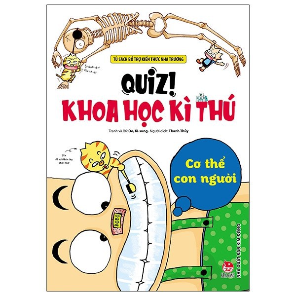 Sách - Quiz! Khoa Học Kì Thú: Cơ Thể Con Người (Khổ Nhỏ)