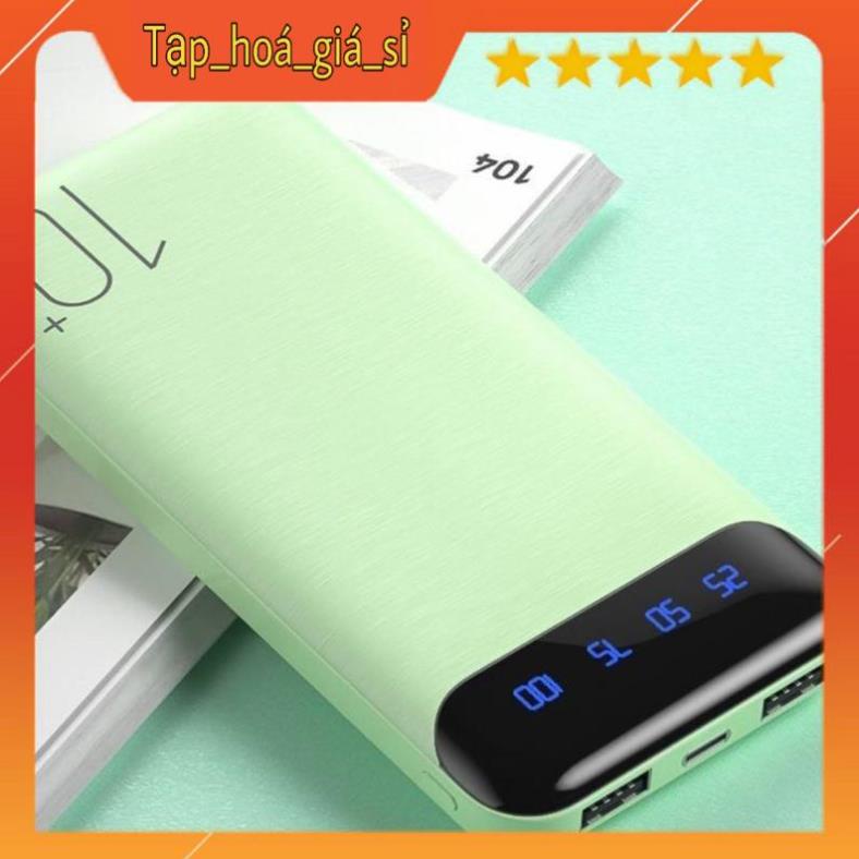 Trợ Ship Sạc Dự Phòng Tích Hợp Màn Hình Led WK-161 10.000mAh - BH 6 tháng 1 đổi 1