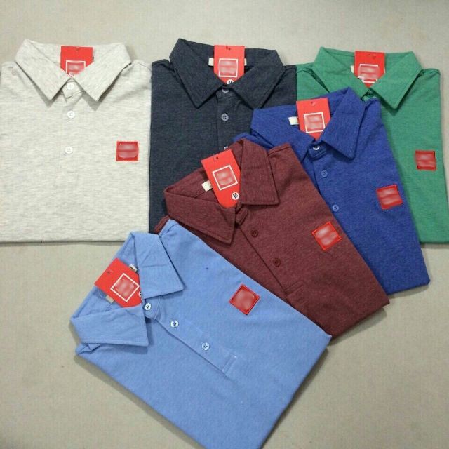 ÁO THUN NAM CỔ BẺ U001 | BigBuy360 - bigbuy360.vn
