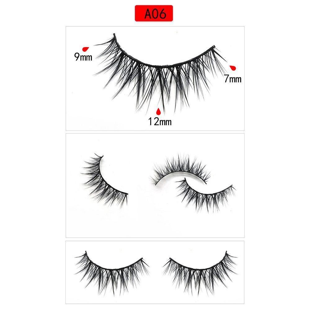 Set 3 Cặp Lông Mi Giả 5D Handmade Thời Trang Dành Cho Nữ
