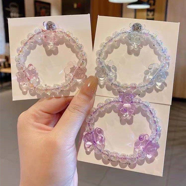 Vòng đeo tay thiết kế hình chú gấu nhỏ dễ thương xinh xắn