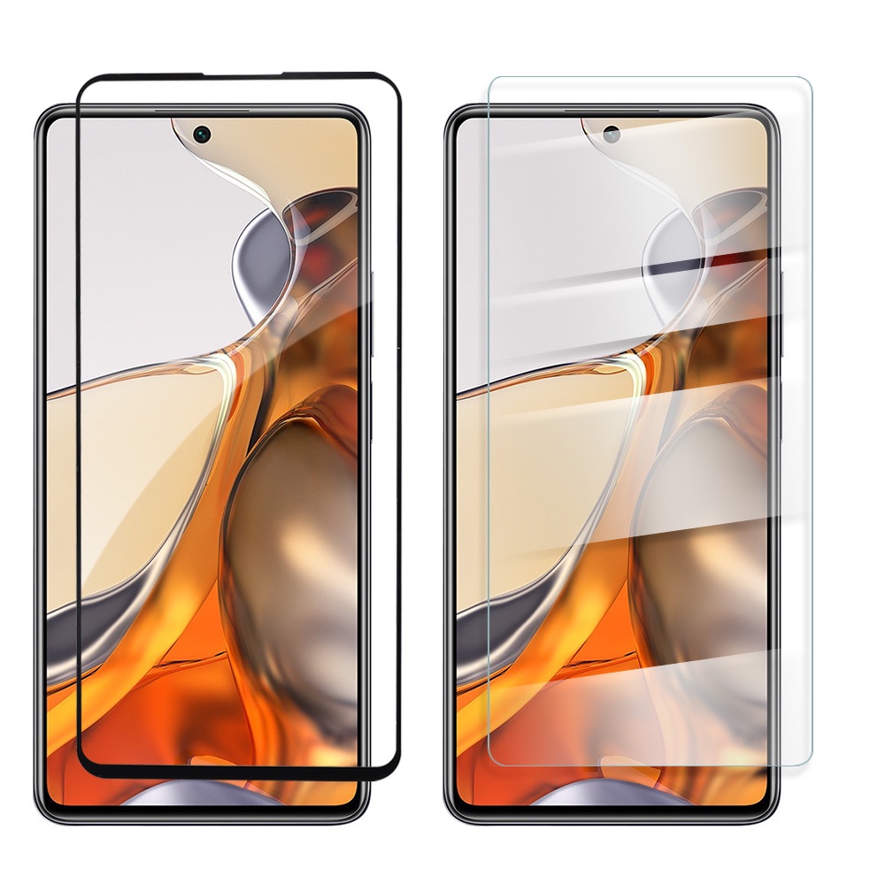 1 Kính Cường Lực 9H Siêu Mỏng Chống Trầy Cho Xiaomi 11T Pro