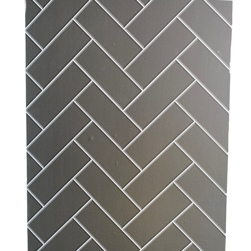 1 mét decal giấy dán tường đường chéo xám khổ 45cm keo sẵn