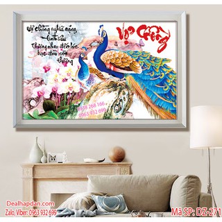 Tranh đính đá vợ chồng