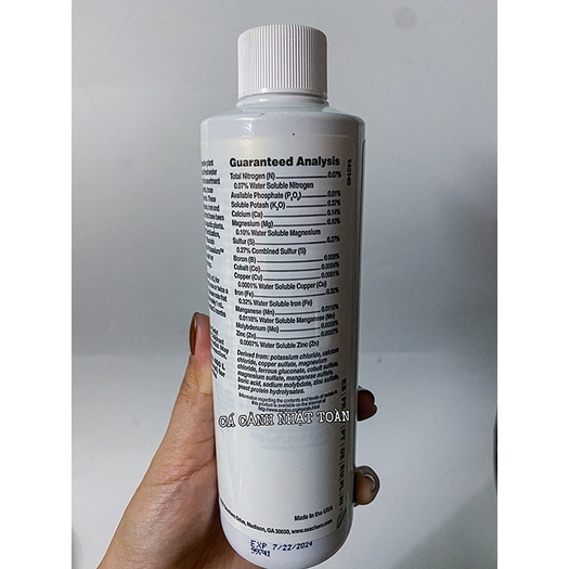 PHÂN NƯỚC FLOURISH SEACHEM MỸ 250ML CHO HỒ CÁ