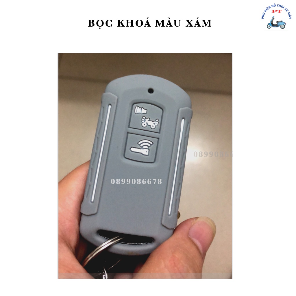 Bọc Chìa Khoá SmartKey Xe Máy SH, SH mode, AirBlade / AB, Vision, Lead, PCX, Vario 150, Click - Cao Su Silicon Remote