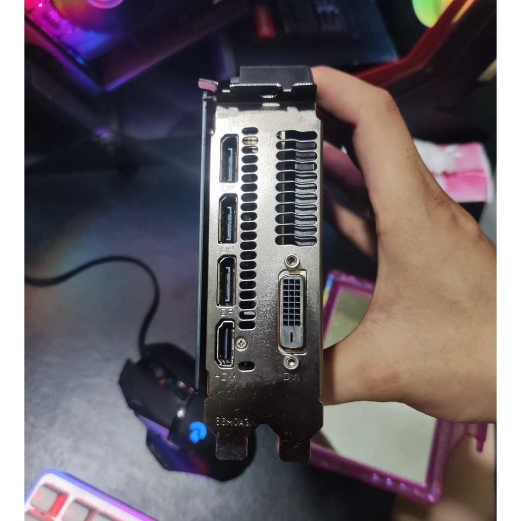 Card màn hình Power Color Rx 570 4gb ddr5 Red Dragon