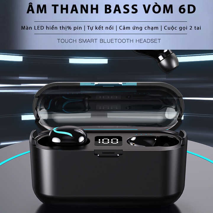 Tai nghe S1 LCD TWS Bluetooth 5.0 Kiềm Sạc Dự Phòng