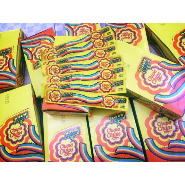 Kẹo Dẻo Hương Trái Cây Chupa Chups Sour Belt