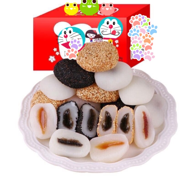 BÁNH MOCHI ĐÀI LOAN THÙNG 2KG - GIÁ RẺ