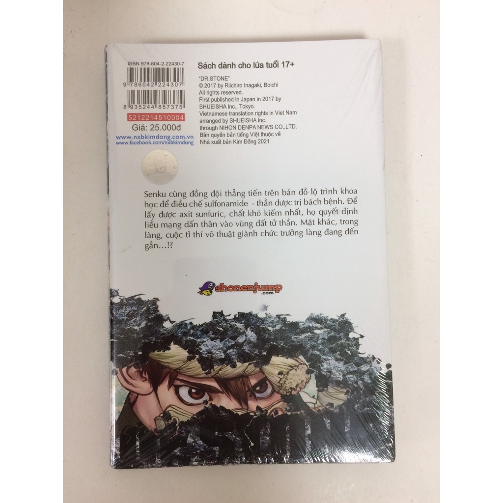 Sách - Dr. Stone - Tập 4