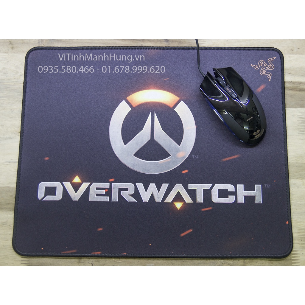 Lót chuột Steelseries QCK+ Team Mini, 40cm x 32cm x 3.5mm, có bo viền.