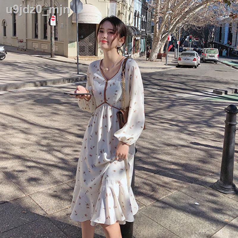 Pure desire dress 2021 new popular skirt students are thin and gentle wind long French first love bellflower | BigBuy360 - bigbuy360.vn
