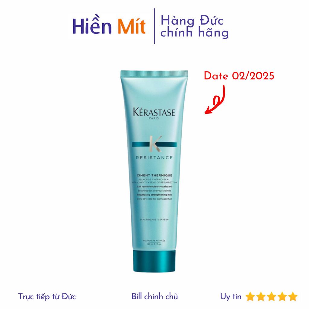 Kem ủ khô bảo vệ tóc tạo kiểu Kérastase Ciment Thermique 30ml mini size