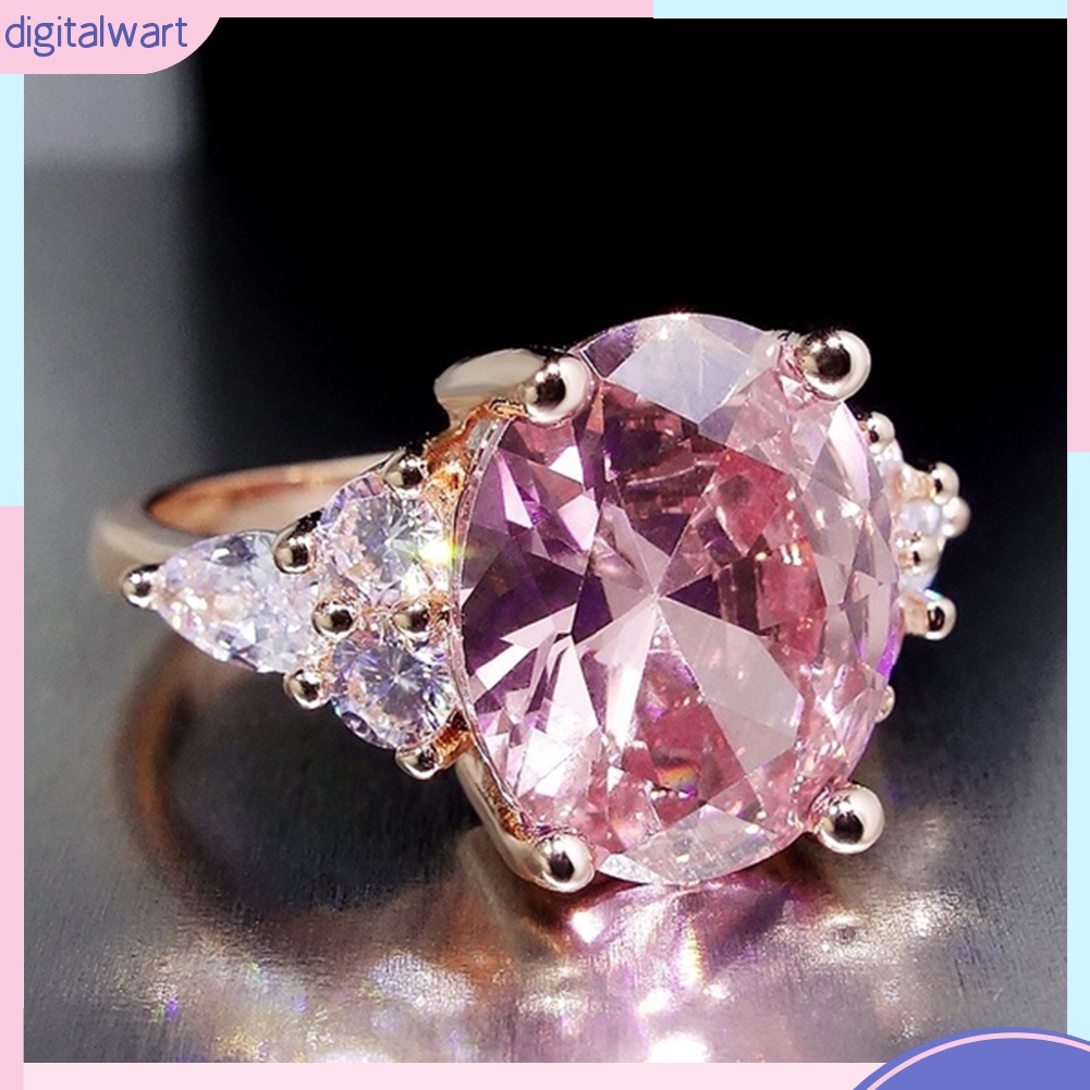 Nhẫn tròn đính đá độc đáo