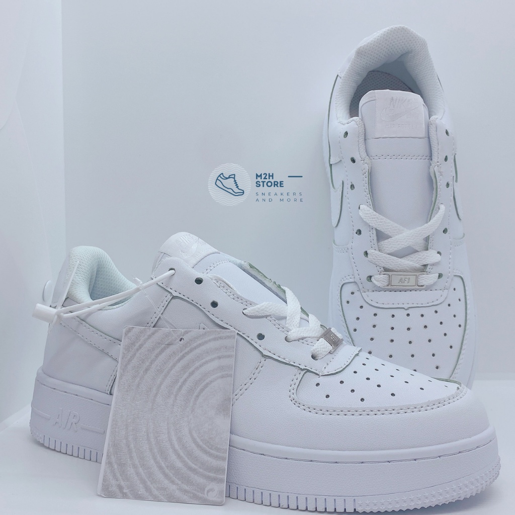 [Full Box] Giày thể thao nam nữ Sneaker AF1 Cổ Thấp HOT TRẮNG Chuẩn Full Size Hot Trend 2021
