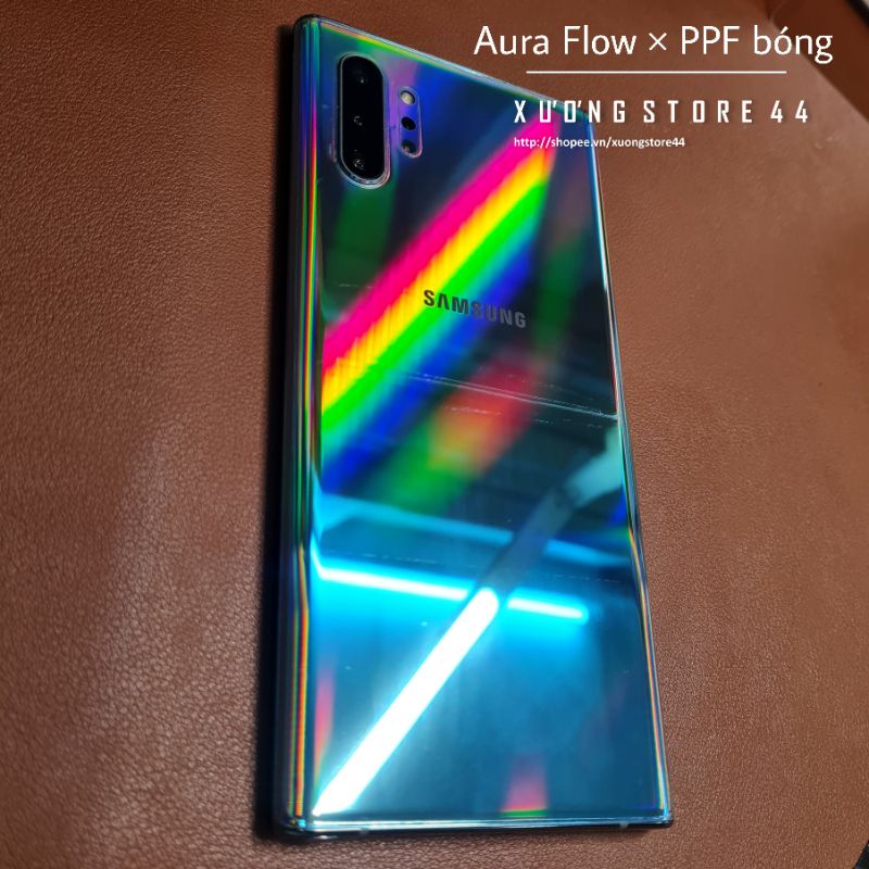 Miếng dán dẻo PPF chống trầy Note 10 Plus | Note 10 bóng/nhám