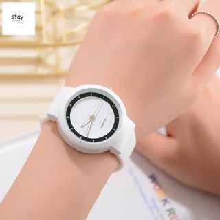 Đồng hồ quartz dây silicone kiểu dáng thể thao