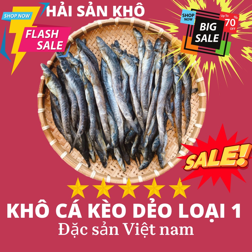 Khô cá kèo loại 1 chính gốc Cà Mau vị ngọt tự nhiên. không chất bảo quản , hải sản khô thiên tú foods