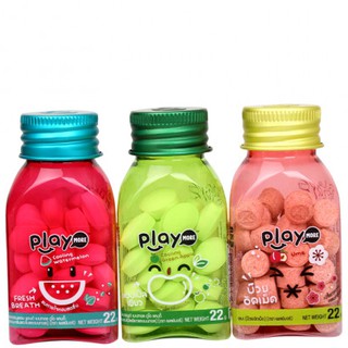 Kẹo The Playmore hũ vị Dưa hấu/ Táo xanh/ Xoài/ Chanh muối/ Xí muội/ Bạc hà/ Nho 22g