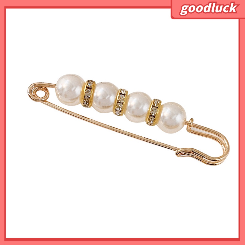 Fairystore| Ghim Cài Áo Đính Ngọc Trai Nhân Tạo Phong Cách Hàn Quốc Thời Trang Cho Nữ