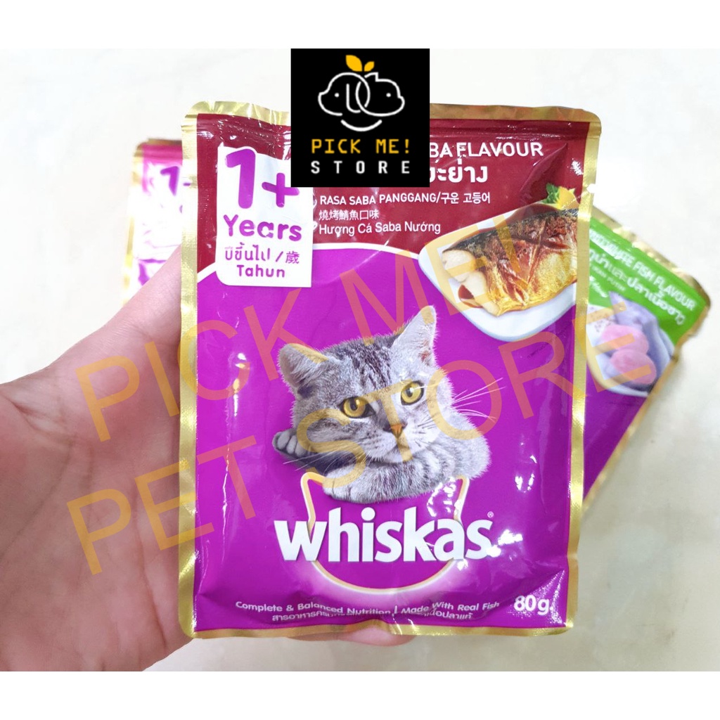 Pate Whiskas Adult Cho Mèo Lớn, Mèo Trưởng Thành 85g
