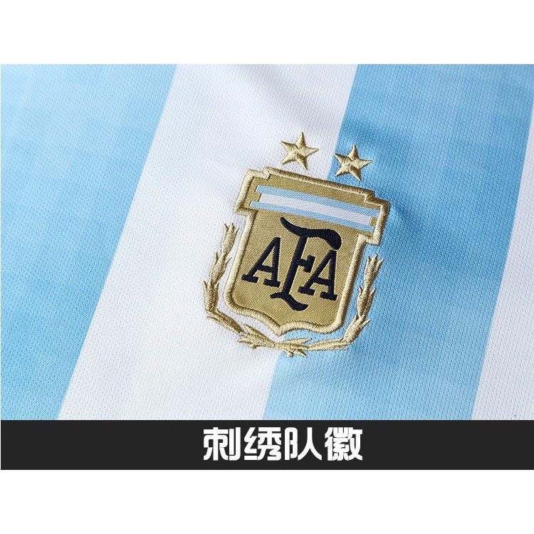 Áo Thun Số 10 Messi Cup Đội Tuyển Argentina