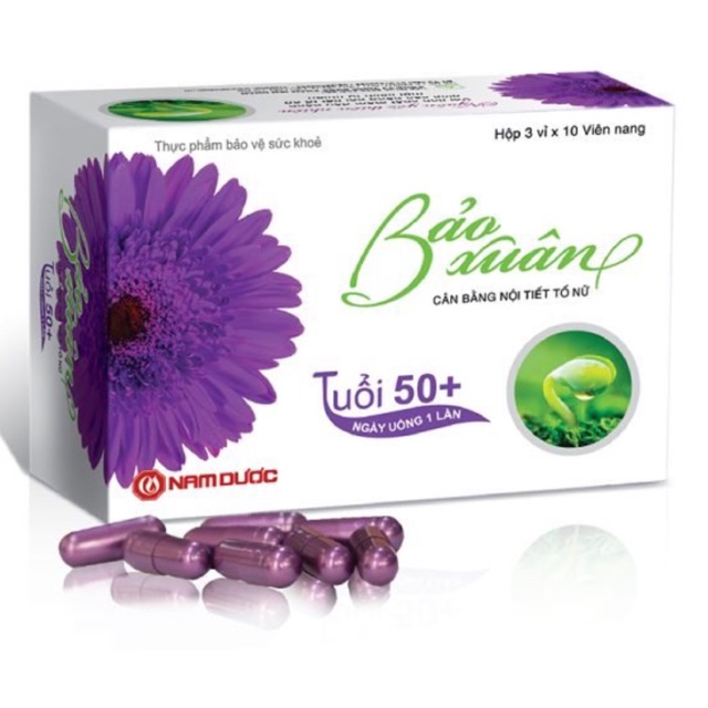 BẢO XUÂN 50+( hộp 30 viên) - Amipharma