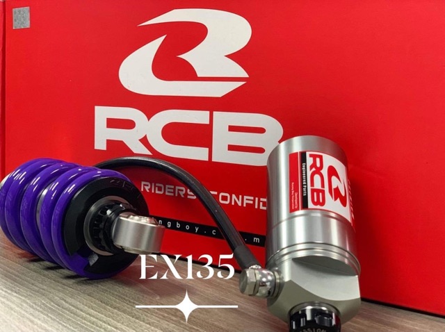 Phuộc sau RCB DB-2 line lò xo màu tím xe winner sonic raider satria fi exciter135 ex150 chính hãng RACING BOY