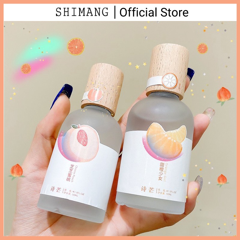 Nước hoa nữ Shimang Body Mist mẫu mới nắp gỗ Nước hoa nội địa trung chính hãng SNHG1