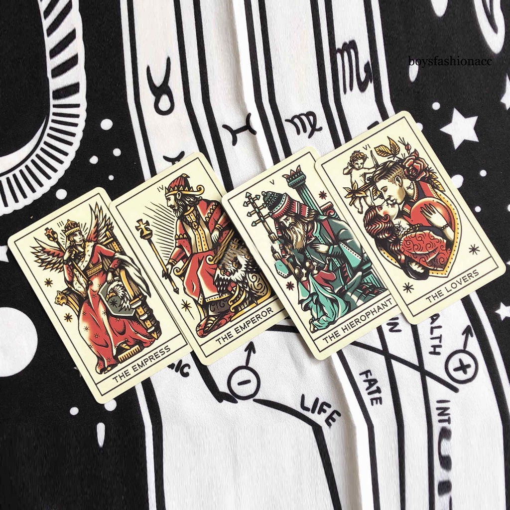 1 Bộ Thẻ Bài Tarot Bbc Nhiều Màu Lâu Trôi Nhỏ Gọn | BigBuy360 - bigbuy360.vn